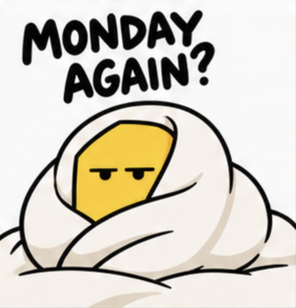 Monday again